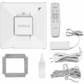 Tesla RoboStar okos ablaktisztító (autóablakok, padló, csempék és egyéb ablaktípusok tisztításához), vízpermet funkcióval, 72W/230V/650mAh teljesítménnyel, Wi-Fi támogatással és távirányítással vezérelhető.